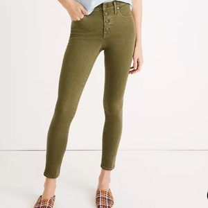 Madewell High-rise Skinny Crop